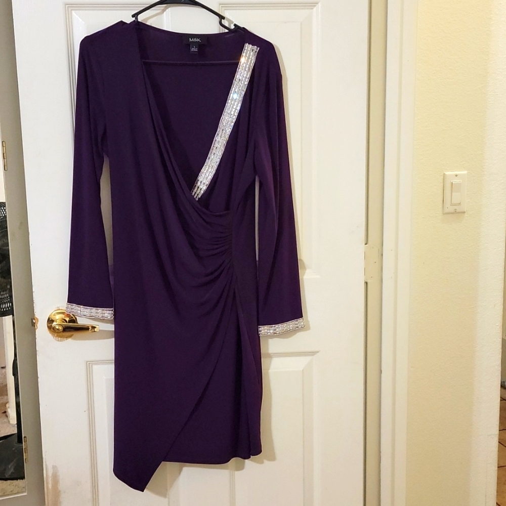 MSK Purple Dress